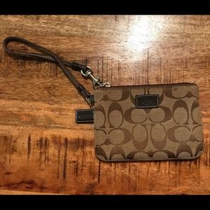 Coach wallet wristlet